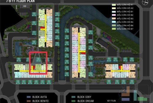 Bán Căn View Hồ Bơi Đẹp Tầng Trung Dự án Fiato Uptown Thủ Đức